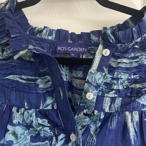 Boutique Linen Blouse